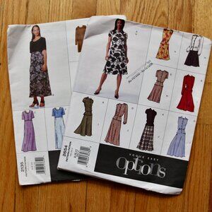Vintage Vogue Easy Options multi-size patterns